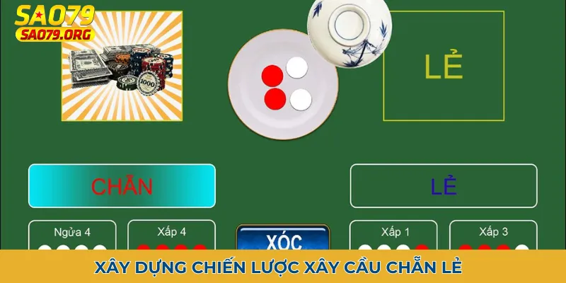 xóc đĩa Xây dựng chiến lược xây cầu chẵn lẻ